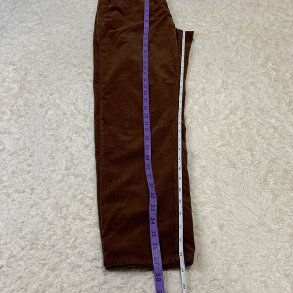 AG Adriano Goldschmied Caden Corduroy Trouser in Dark Walnut - Picture 13 of 13